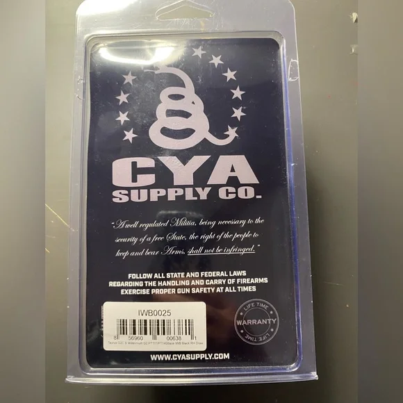 TAURUS HOLSTER | BASE IWB- Taurus G2c, Taurus PT111-G2, Taurus PT140-G2 - Picture 2 of 2